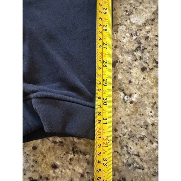 Lululemon Women’s Size 2 Loungeful High-Rise Cropped Fleece Black Jogger Pants - Picture 11 of 13